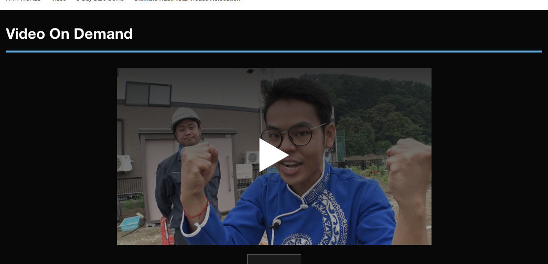 NHK WORLD 曳家体験番組 より