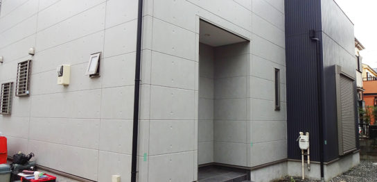 住宅の沈下修正（千葉県船橋市）