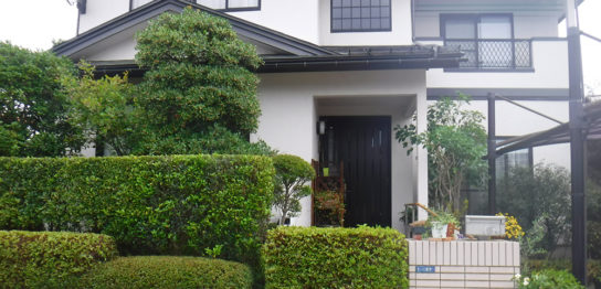 住宅の沈下修正（山形県山形市）