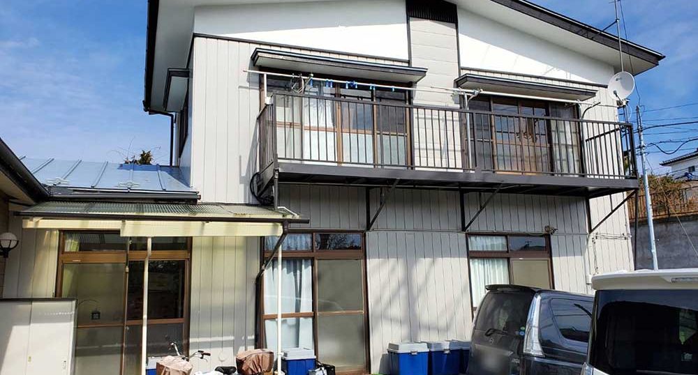 住宅の沈下修正（宮城県塩釜市）