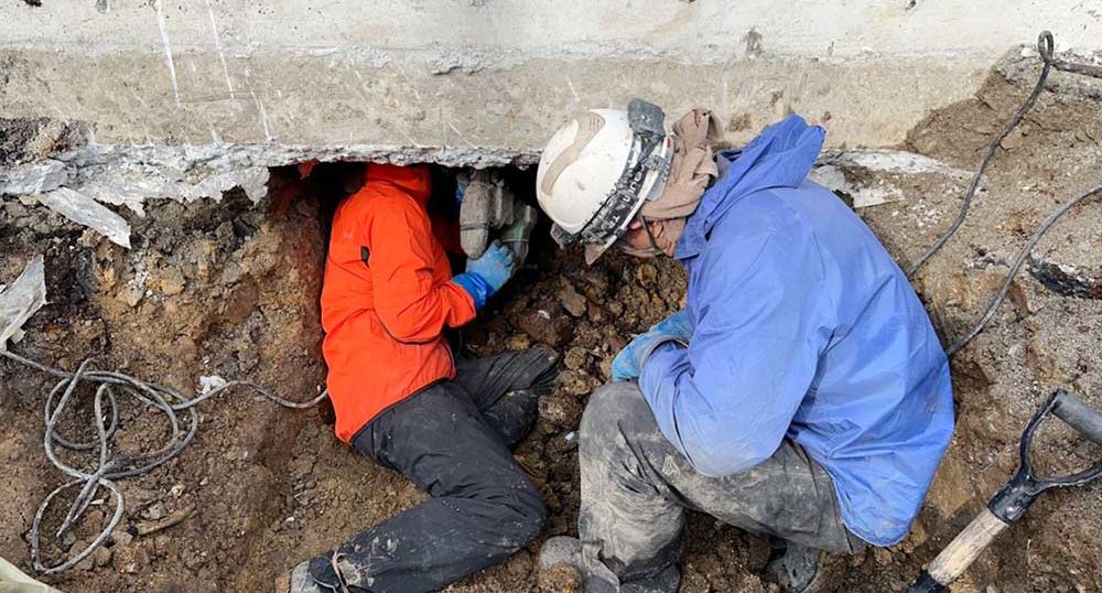 店舗(美容室)の曳家工事