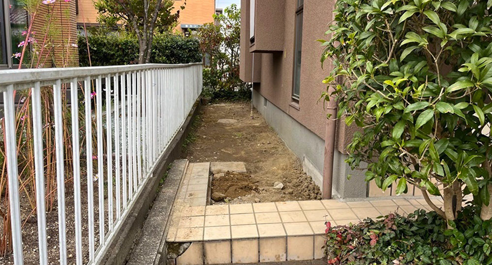 二階建て住宅の不同沈下修正工事(宮城県仙台市)