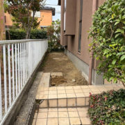 二階建て住宅の不同沈下修正工事（宮城県仙台市）