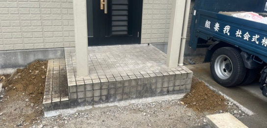 不同沈下修正工事施工前（千葉県）