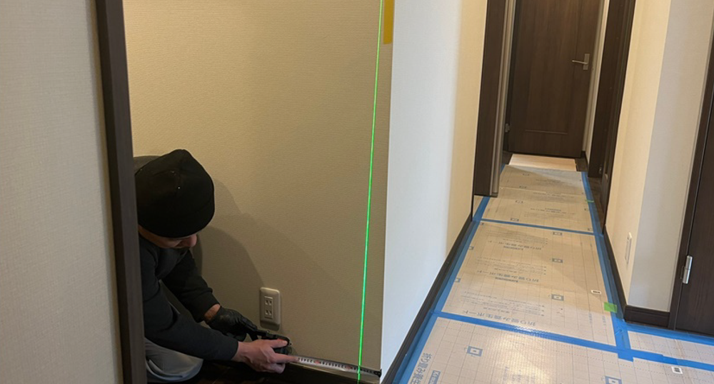 住宅の傾きの沈下修正工事（新潟県新潟市）