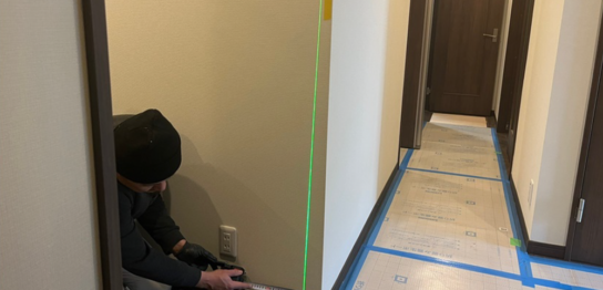 住宅の傾きの沈下修正工事（新潟県新潟市）