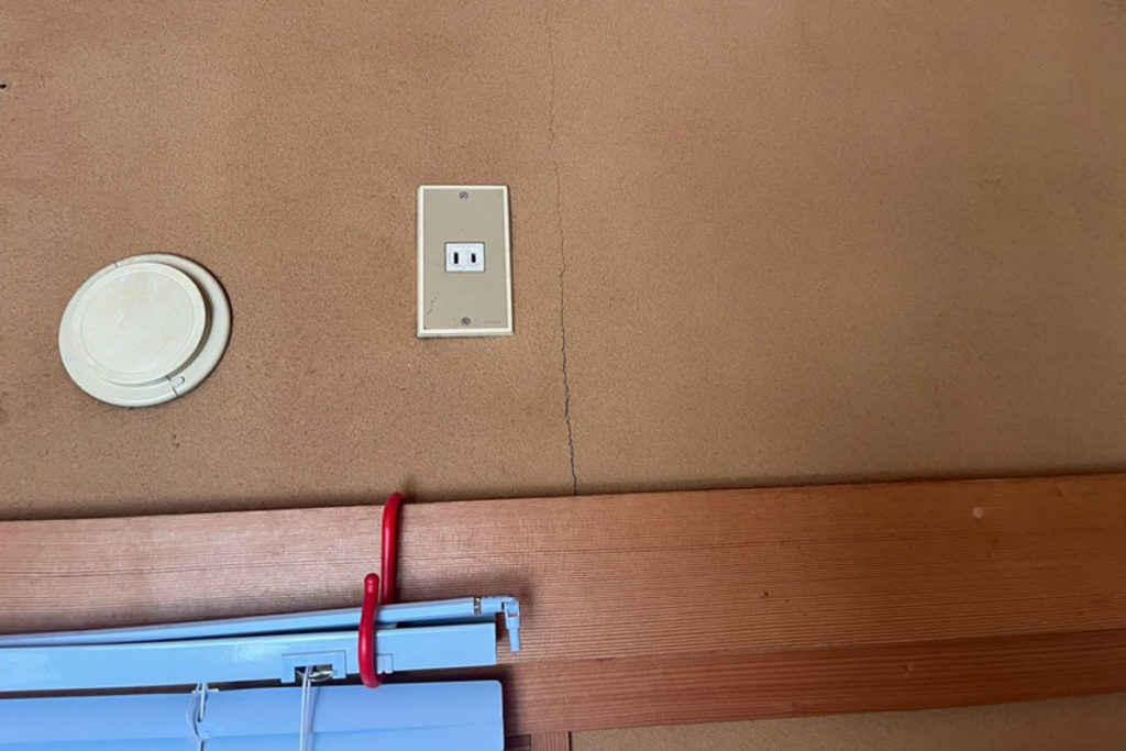 平屋の沈下修正工事現地調査（新潟県新潟市）