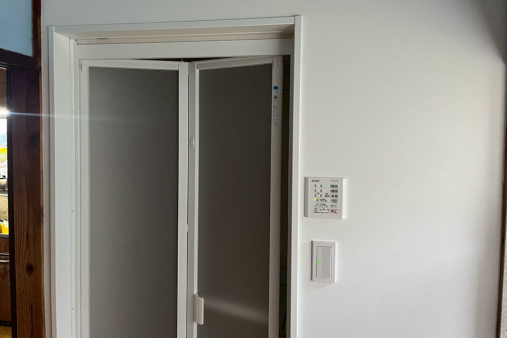 沈下修正によるユニットバスリフォーム