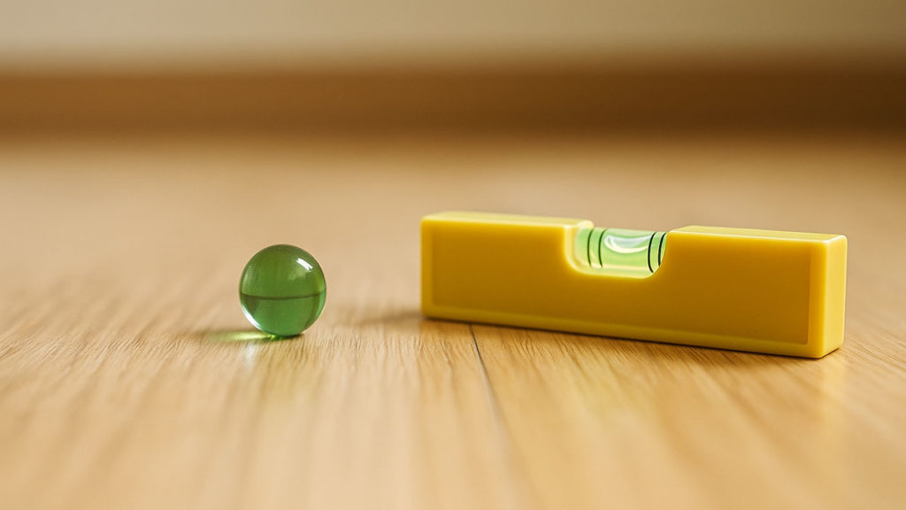 家の傾きチェック｜我妻組