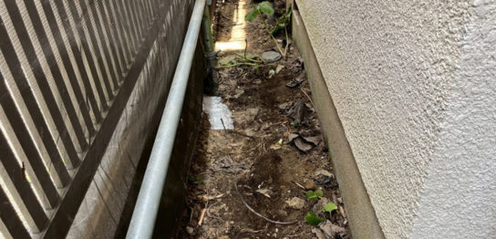 基礎下地盤空洞化（神奈川県横浜市）