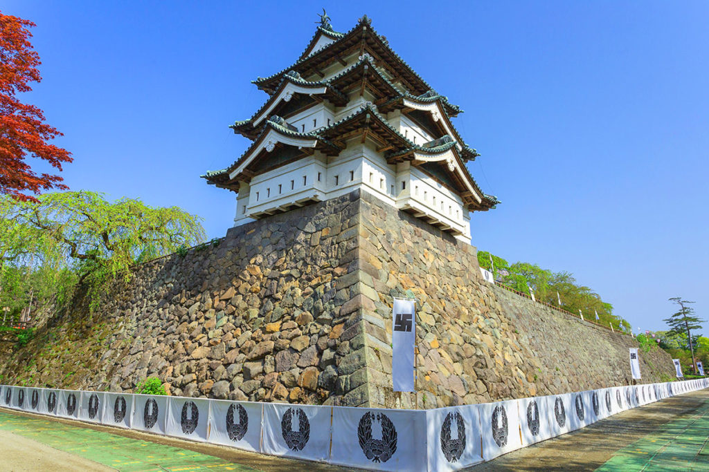 青森県弘前市の弘前城