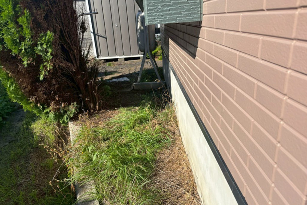 沈下修正工事（宮城県仙台市）