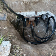 沈下修正工事（宮城県仙台市）