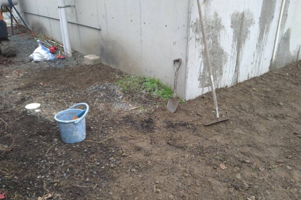 米沢市沈下修正工事の事例