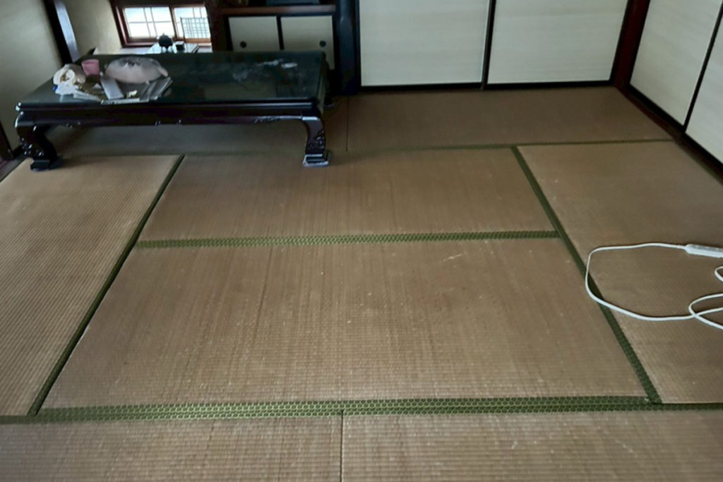 沈下修正工事（石川県羽咋市）